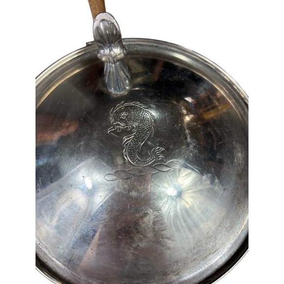 Antique Silver Plated Sheffield Silver Silent Butler 6.5” - Picture 4 of 14
